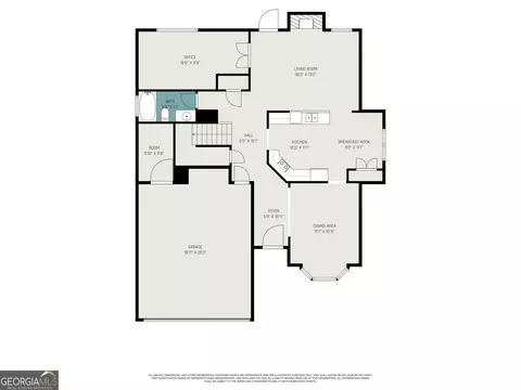 Floorplan - 12552 Waterside Dr, Milton, GA 30004 photo 2 of 4