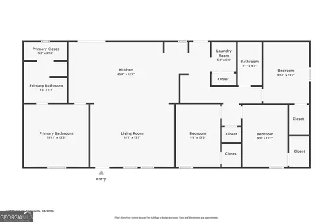 Floorplan - 5228 Bogus Rd, Gainesville, GA 30506 photo 1 of 1