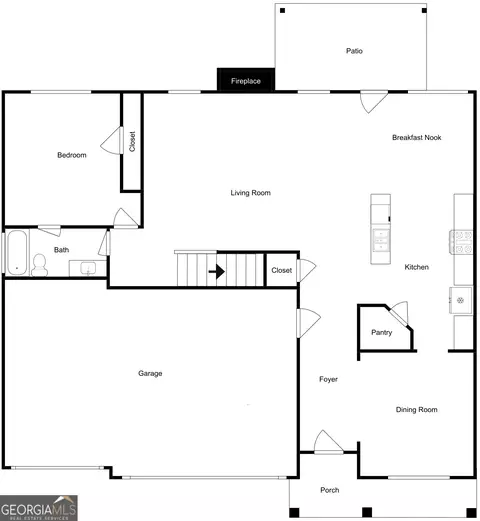Floorplan - 1921 Cobblefield Cir, Dacula, GA 30019 photo 1 of 2
