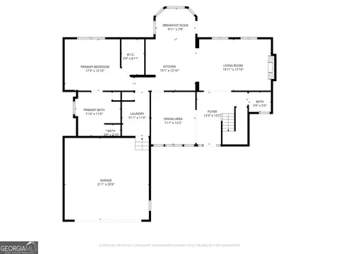 Floorplan - 215 Trails End, Williamson, GA 30292 photo 3 of 3