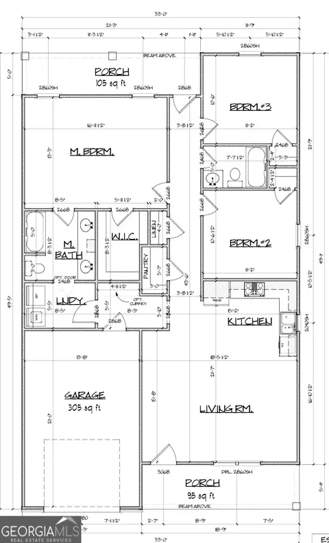 Floorplan - 600 A O Neal St, Thomson, GA 30824 photo 1 of 1