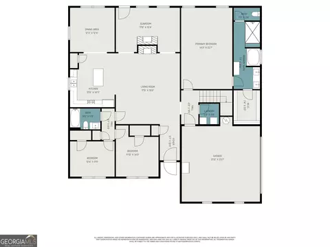 Floorplan - 239 Dixon Cir, Williamson, GA 30292 photo 1 of 2
