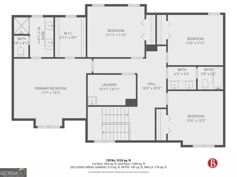 Floorplan - 119 Boulder Dr, Toccoa, GA 30577 photo 2 of 2