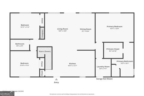 Floorplan - 3326 Monument Rd, Jasper, GA 30143 photo 1 of 1