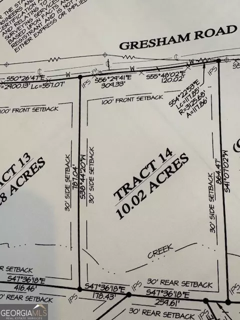lot14 Gresham, Zebulon, GA 30295