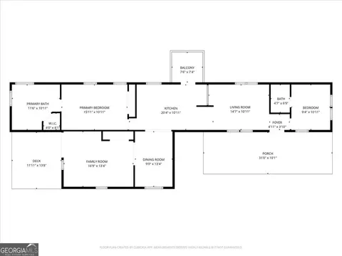 Floorplan - Undisclosed, Dalton, GA 30721 photo 1 of 1