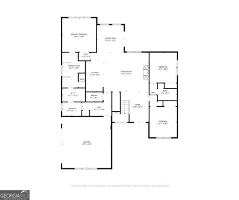 Floorplan - 158 Conner Ln, Williamson, GA 30292 photo 2 of 3