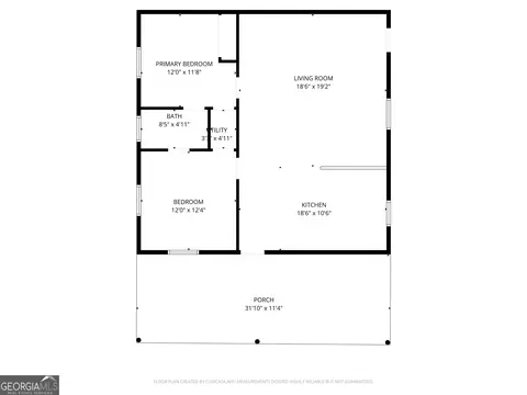 Floorplan - 197 Camp Creek Rd, Cornelia, GA 30531 photo 1 of 1