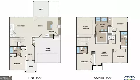 Floorplan - 138 Oak Dr #LOT 73, Gray, GA 31032 photo 1 of 1