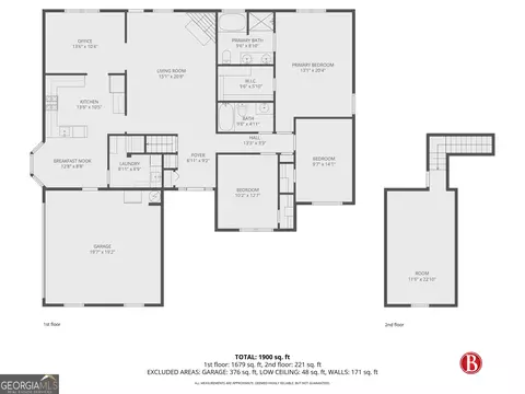Floorplan - 1413 Armende Cir, Dacula, GA 30019 photo 3 of 3