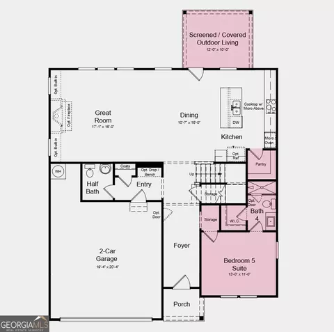Floorplan - 1020 Nichols Farm Cir, Dacula, GA 30019 photo 1 of 2