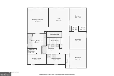 Floorplan - 1290 Whitman Cir, Monroe, GA 30656 photo 2 of 2