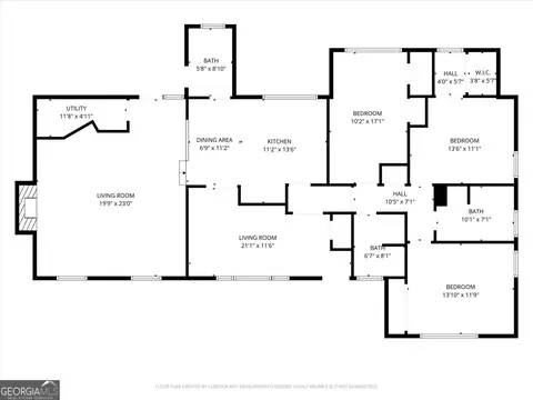 Floorplan - 110 Riverside Dr, Washington, GA 30673 photo 1 of 1