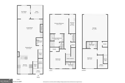 Floorplan - 3239 Hartford Mill Dr, Duluth, GA 30097 photo 4 of 4