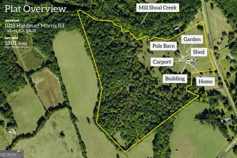 Floorplan - 1018 Hardman Morris Rd, Colbert, GA 30628 photo 1 of 1