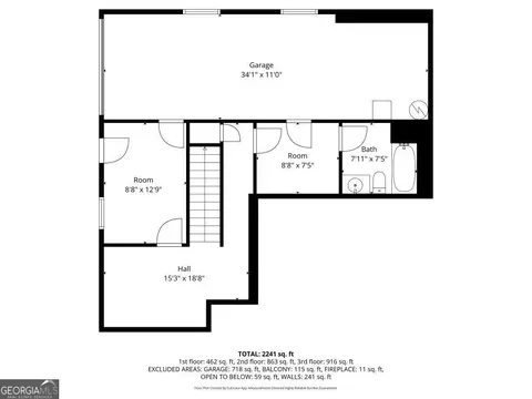 Floorplan - 102 Woodside Ct, Temple, GA 30179 photo 4 of 4
