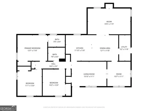 Floorplan - 2930 Rollingwood Dr, Augusta, GA 30906 photo 1 of 1