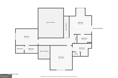 Floorplan - 420 Bevy Ct, Duluth, GA 30097 photo 3 of 4