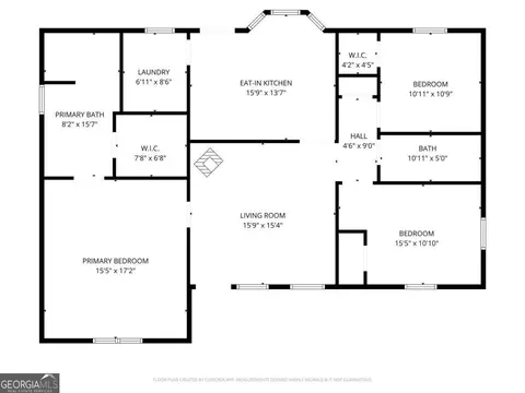 Floorplan - 86 Clackum Dr, Waco, GA 30182 photo 1 of 2