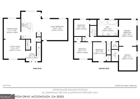 Floorplan - 117 Rendition Dr, Mcdonough, GA 30253 photo 1 of 1
