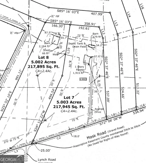 Floorplan - 460 Mask Rd, Brooks, GA 30205 photo 1 of 1