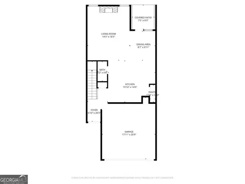 Floorplan - 3915 Cavalier Way, Duluth, GA 30097 photo 3 of 3