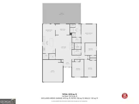 Floorplan - 810 Brandon Dr, Winder, GA 30680 photo 1 of 1