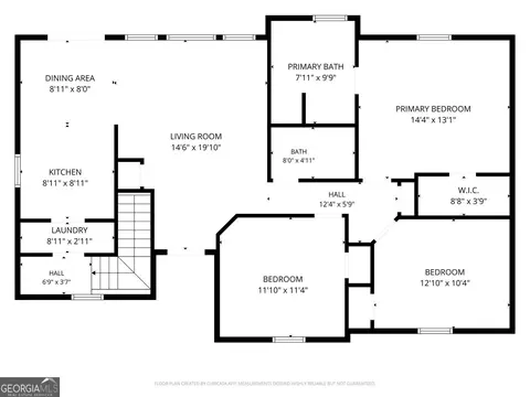 Floorplan - 6839 Silver Maple Dr, Rex, GA 30273 photo 2 of 3