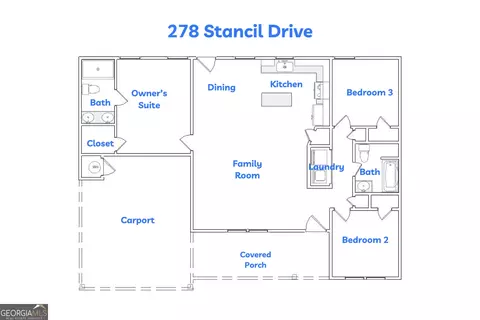 Floorplan - 239 Stancil Dr, Toccoa, GA 30577 photo 1 of 1