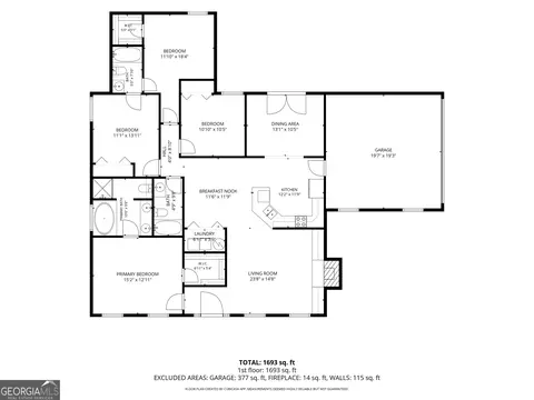 Floorplan - 129 Copper Creek Dr, Lagrange, GA 30240 photo 1 of 1
