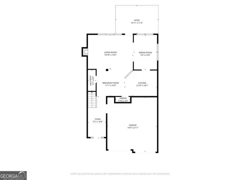 Floorplan - 6643 Silk Tree Pointe, Braselton, GA 30517 photo 1 of 2