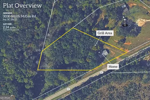 Floorplan - 3030 Smith Mcgee Rd, Iva, SC 29655 photo 2 of 3