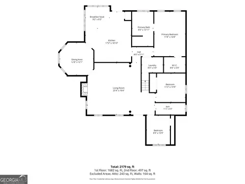 Floorplan - 170 Dunning Keep, Covington, GA 30016 photo 1 of 4