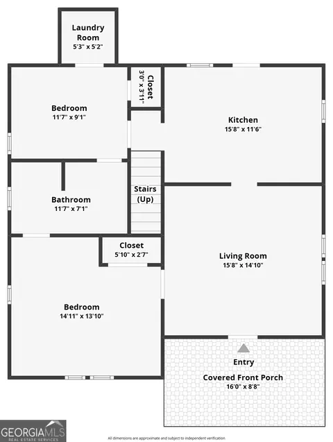 Floorplan - 98 S 5th St, Colbert, GA 30628 photo 1 of 2