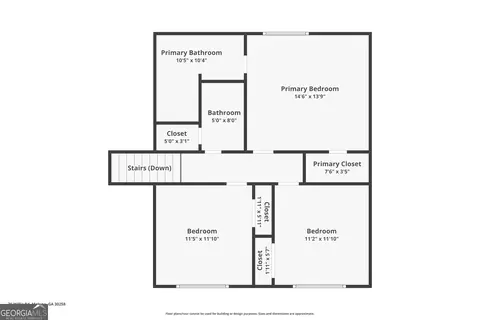 Floorplan - 76 Willis Rd, Molena, GA 30258 photo 2 of 4