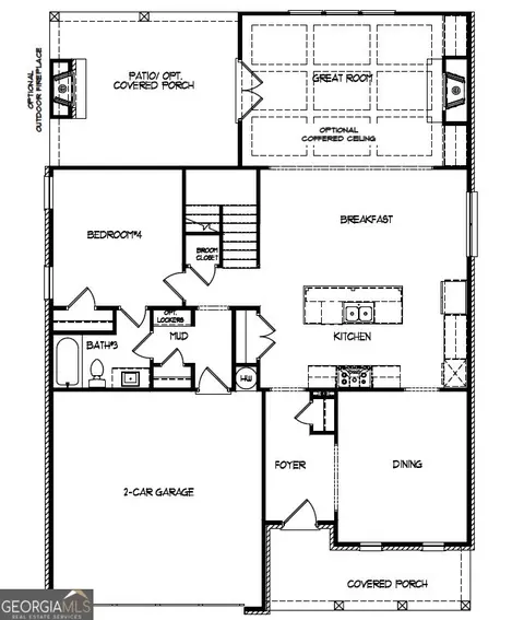 Floorplan - 1630 Mount Moriah Rd, Hoschton, GA 30548 photo 1 of 2