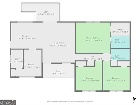 Floorplan - 16 Rosenwald Dr, Hampton, GA 30228 photo 2 of 2