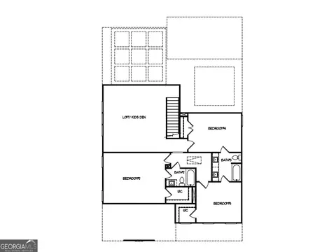 Floorplan - 1221 Bartlett Trce, Suwanee, GA 30024 photo 2 of 2