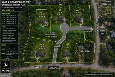 lot31 32 Wake Dr, Stockbridge, GA 30281