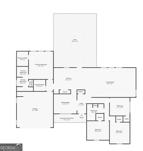 Floorplan - 402 Renee Rd, Pendergrass, GA 30567 photo 2 of 2