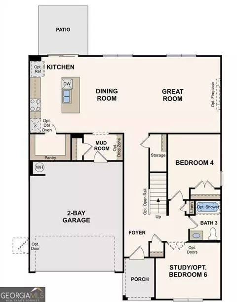 Floorplan - 8035 Dickens Dr, Fairburn, GA 30213 photo 2 of 2