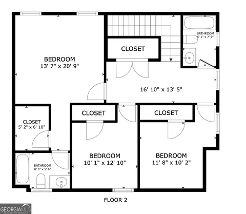 Floorplan - 1272 Towne Square Ct, Athens, GA 30607 photo 2 of 2