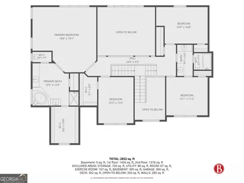 Floorplan - 2775 Daniel Park Run, Dacula, GA 30019 photo 3 of 4