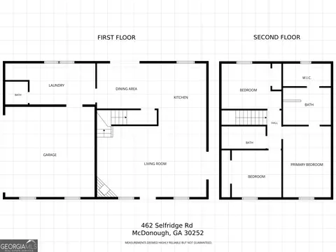 Floorplan - 462 Selfridge Rd, Mcdonough, GA 30252 photo 1 of 1