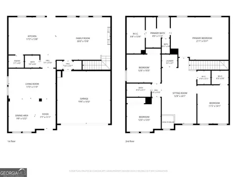 Floorplan - 417 Sawmill Trce, Hampton, GA 30228 photo 2 of 3