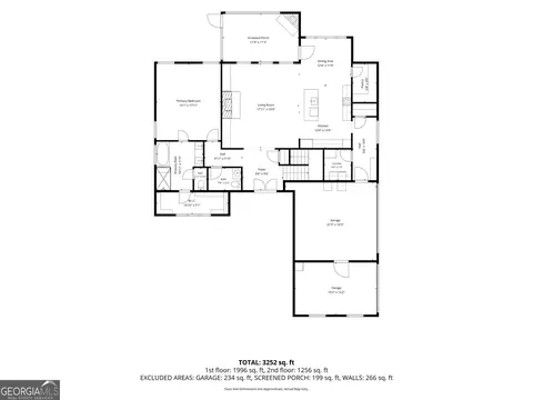 Floorplan - 175 Windchime Way, Tyrone, GA 30290 photo 2 of 6
