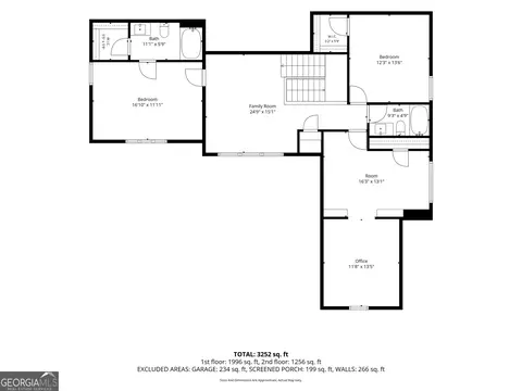 Floorplan - 175 Windchime Way, Tyrone, GA 30290 photo 3 of 6