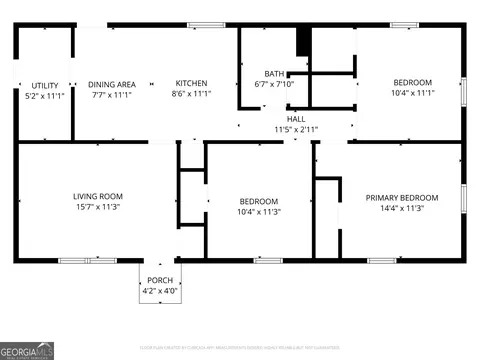 Floorplan - 1237 Firestone Dr, Albany, GA 31707 photo 1 of 1