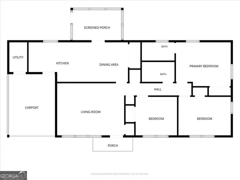 Floorplan - 413 Davis Dr, Centerville, GA 31028 photo 1 of 1
