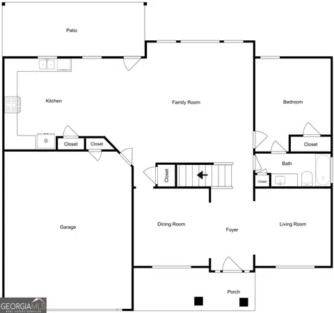 Floorplan - 2956 Dolostone Way, Dacula, GA 30019 photo 2 of 2